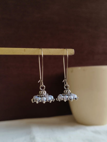 Oxidised Earrings 1475AMJH