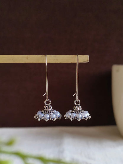 Oxidised Earrings 1475AMJH