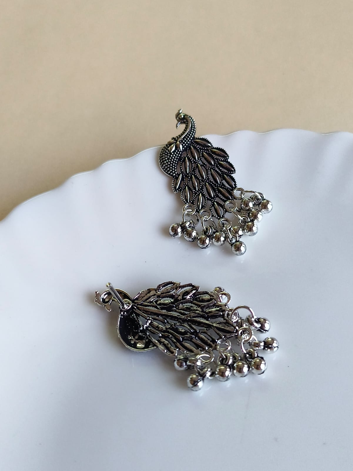Oxidised Earrings 1476AMST