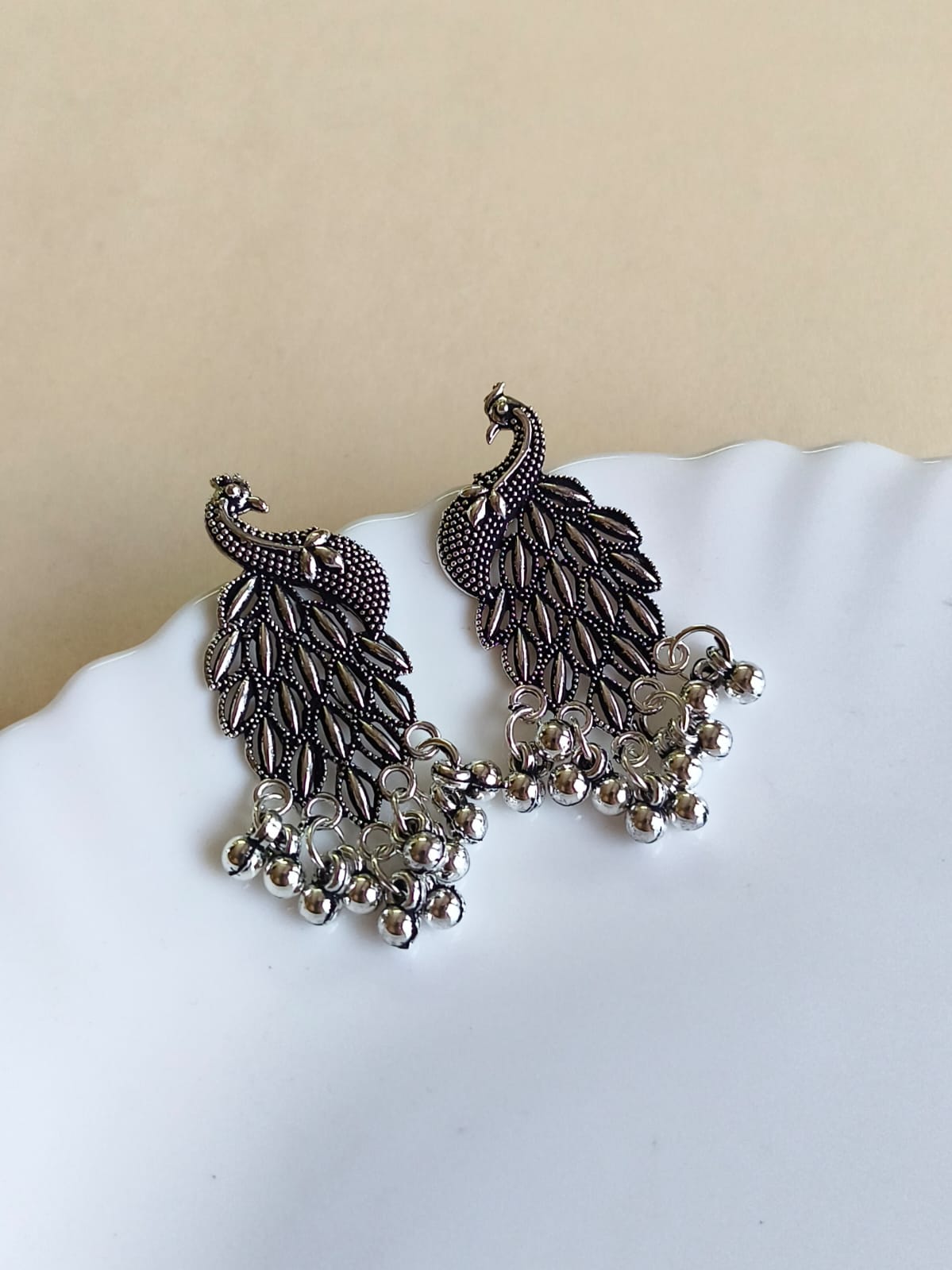 Oxidised Earrings 1476AMST