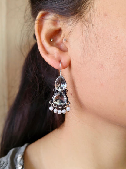 Oxidised Earrings 1484AMHK