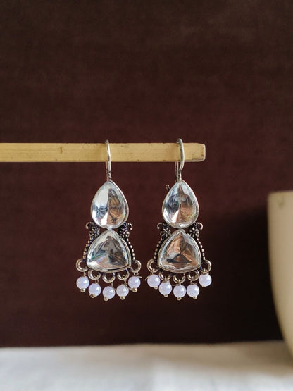 Oxidised Earrings 1484AMHK