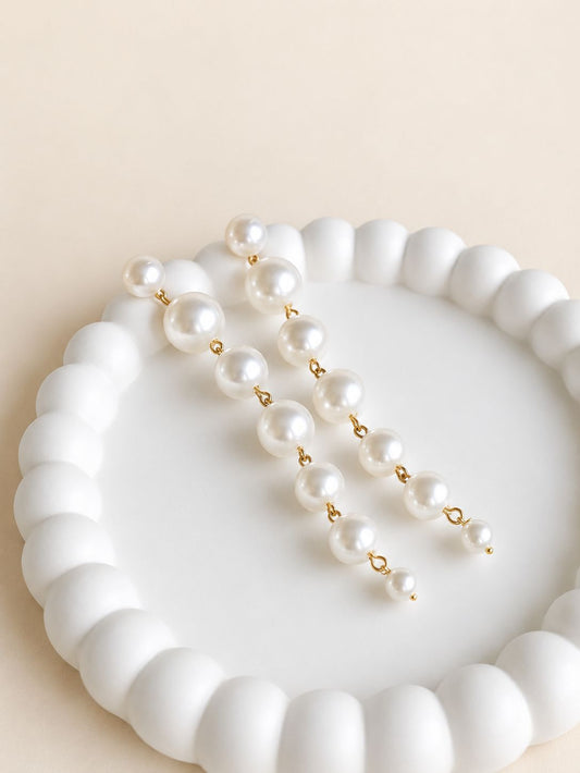 Korean Earrings 1489AMDLGD