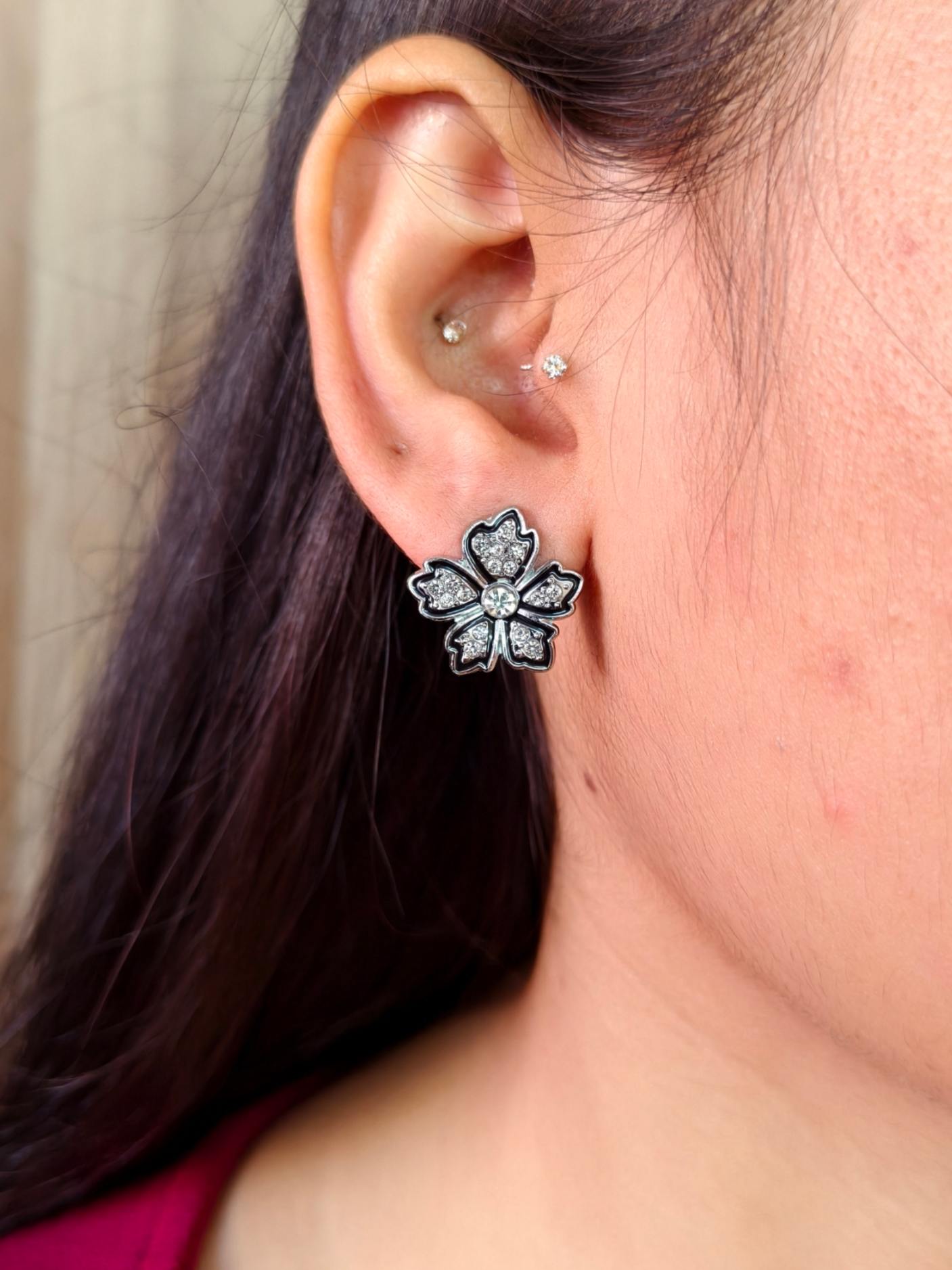 Korean Earrings 1507AMST