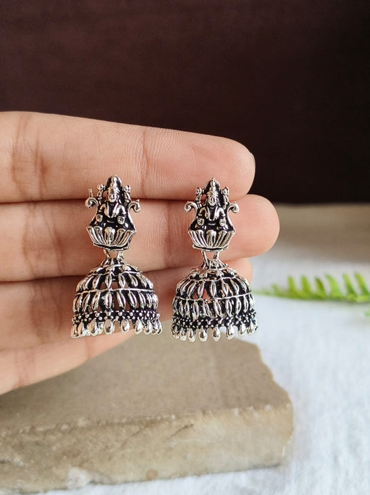 Oxidised Earrings 1511AMJH