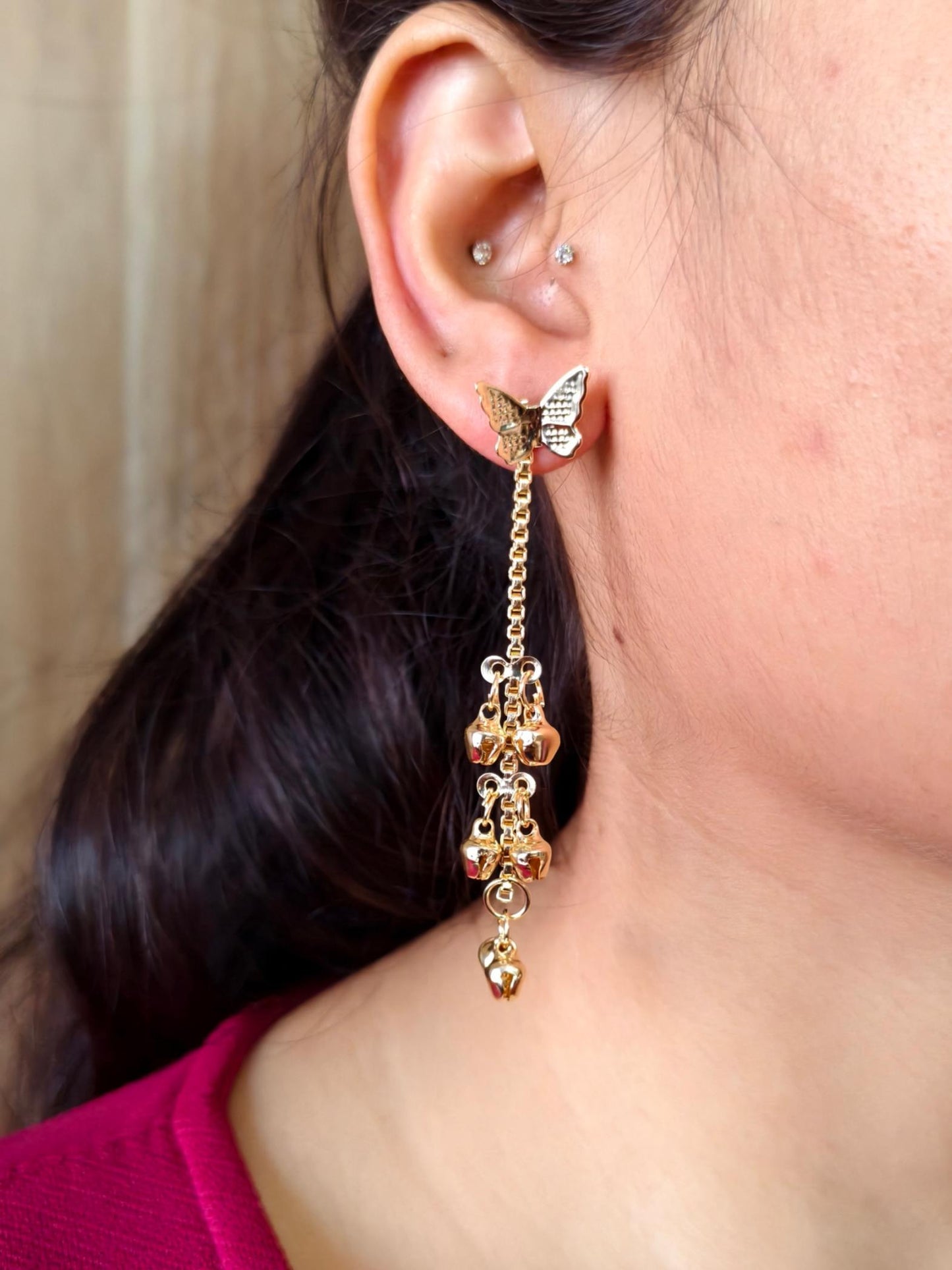 Oxidised Earrings 1517AMDL
