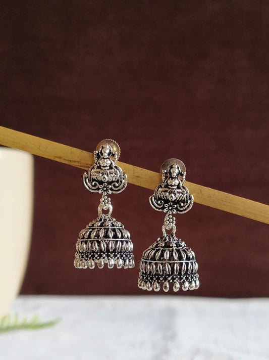 Oxidised Earrings 1518AMJH