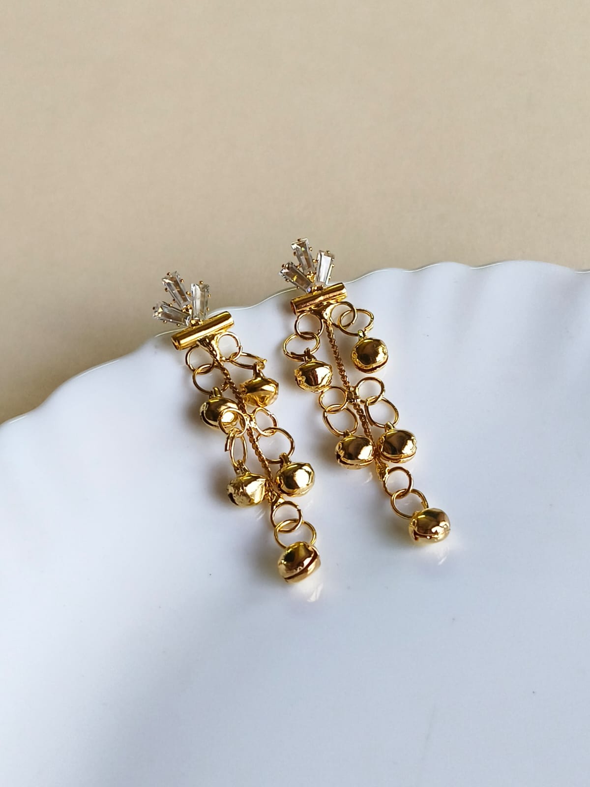 Oxidised Earrings 1521AMDL