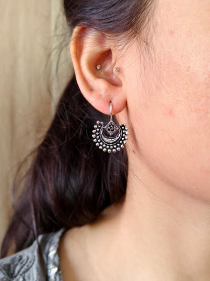 Oxidised Earrings 1522AMHK