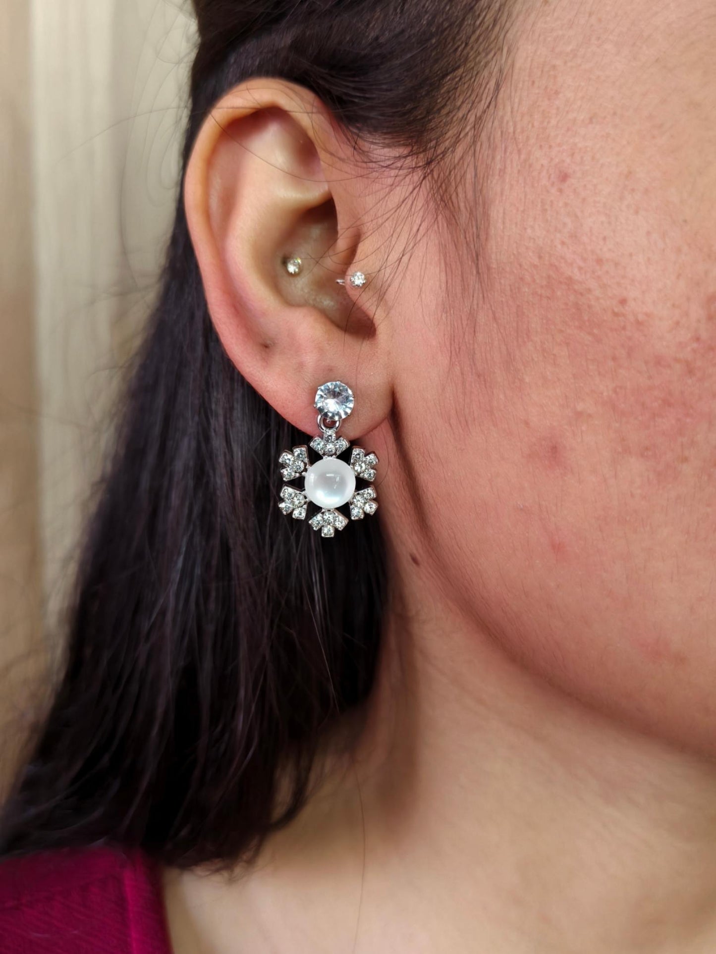 Korean Earrings 1526AMST