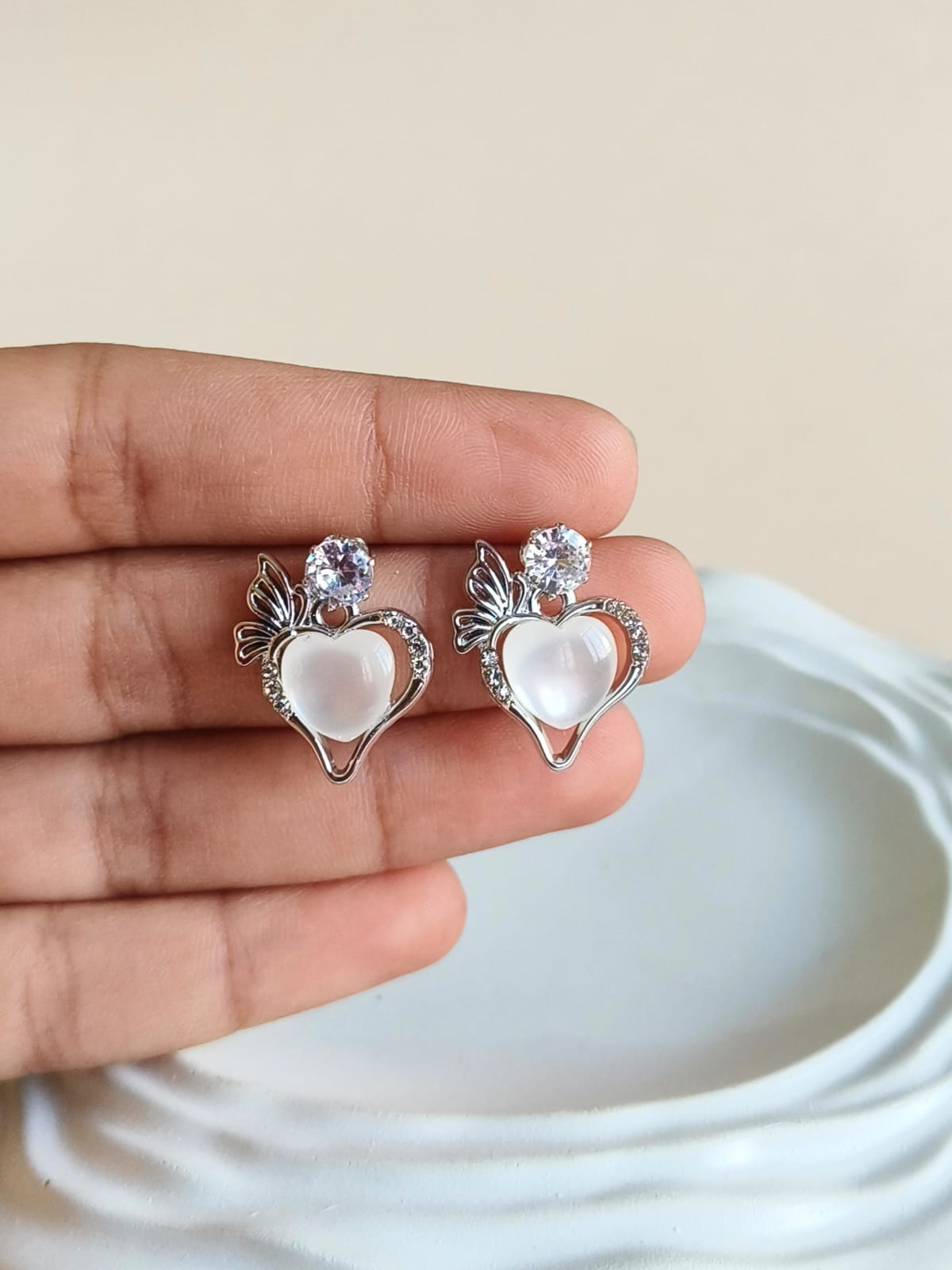 Korean Earrings 1527AMST