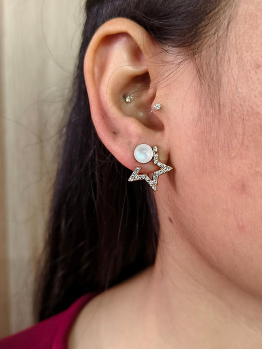 Korean Earrings 1541AMSTGD