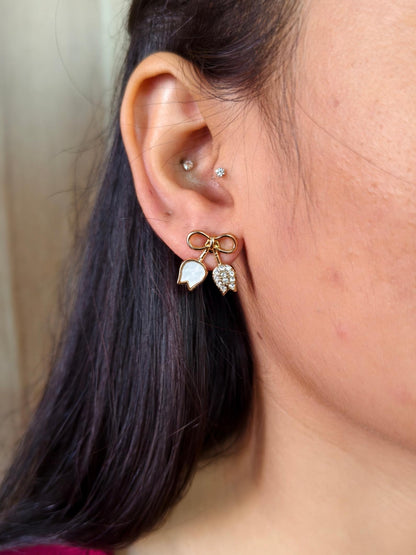 Korean Earrings 1547AMSTGD