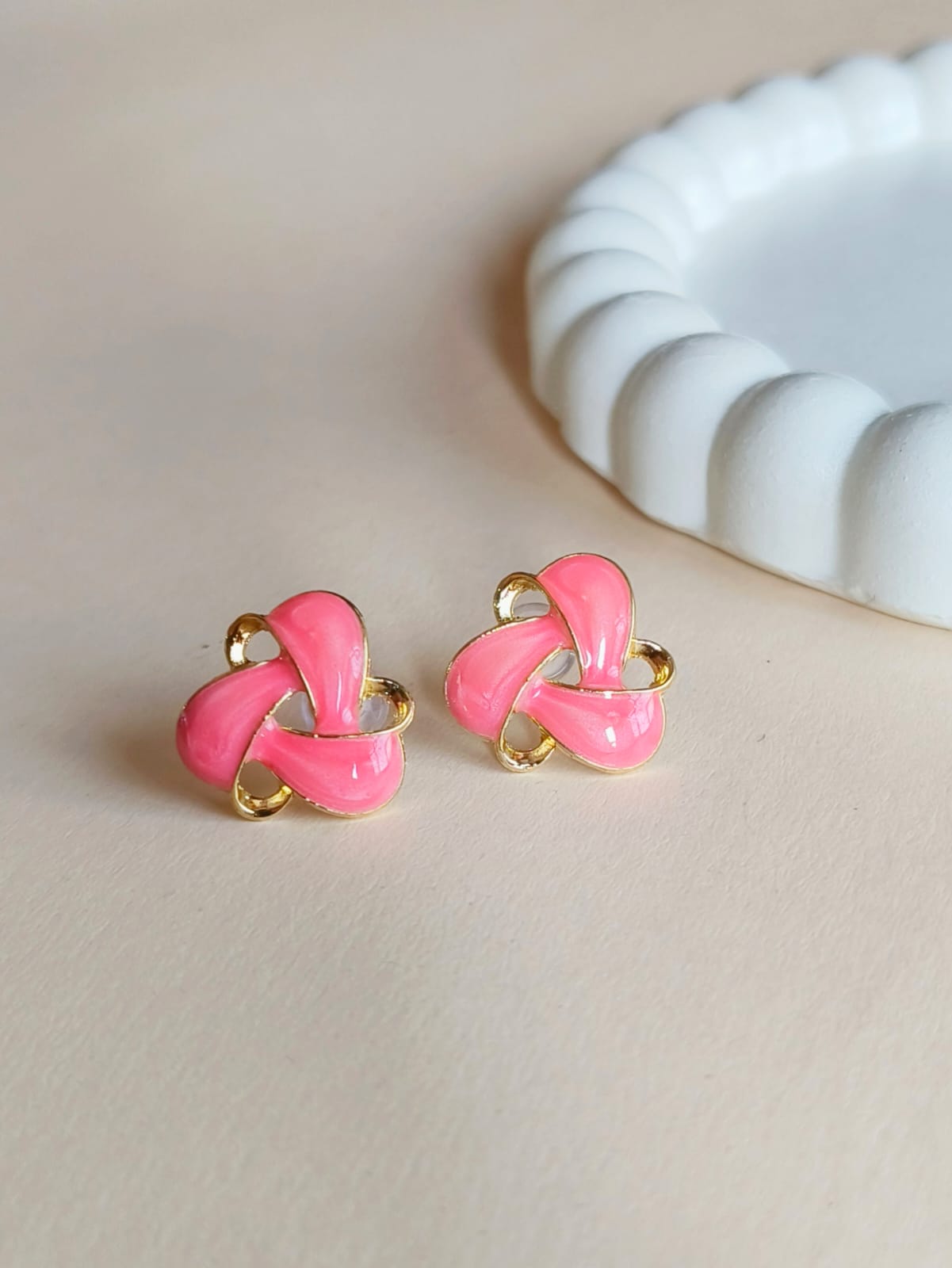 Korean Earrings 1551AMSTGDPNK