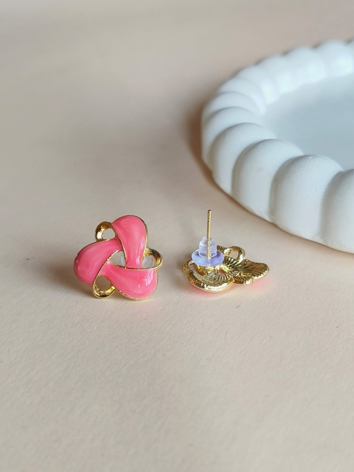 Korean Earrings 1551AMSTGDPNK
