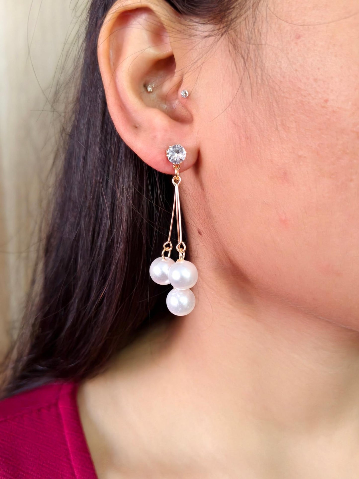 Korean Earrings 1501AMDL