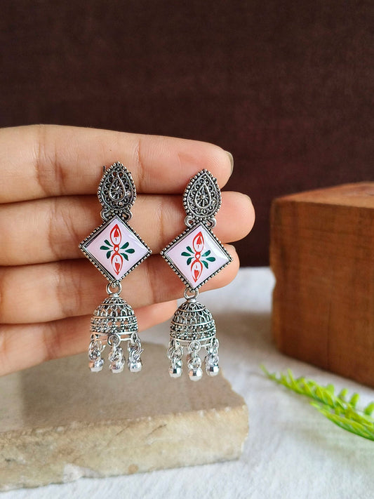 Oxidised Earrings 1799AMJH