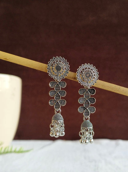 Oxidised Earrings 1808AMJH