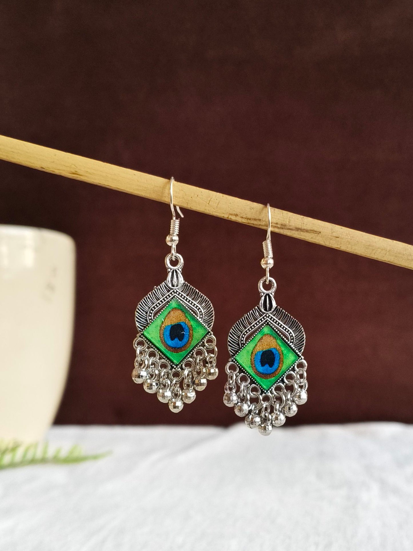 Oxidised Earrings 1813AMHK