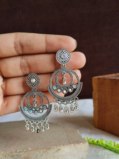 Oxidised Earrings 1816AMDL