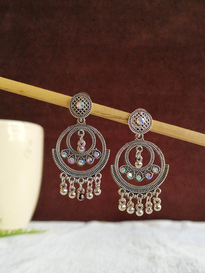 Oxidised Earrings 1816AMDL