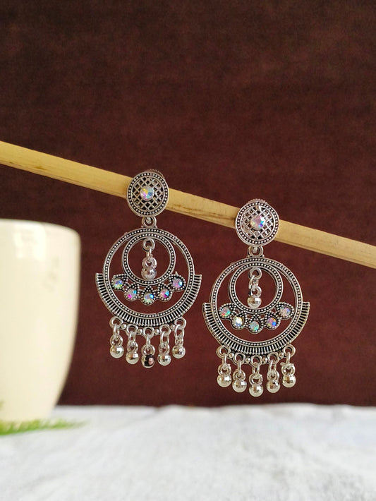 Oxidised Earrings 1816AMDL