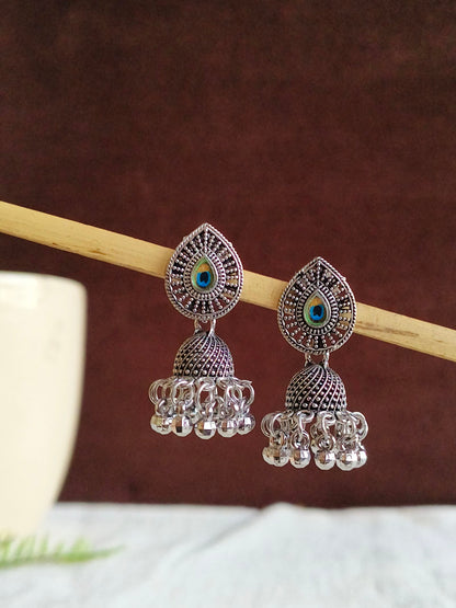 Oxidised Earrings 1818AMJH