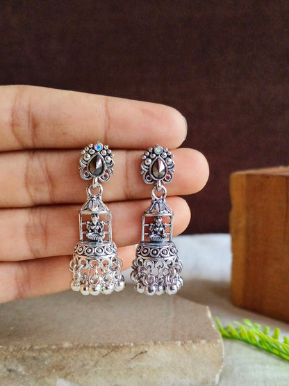 Oxidised Earrings 1820AMJH