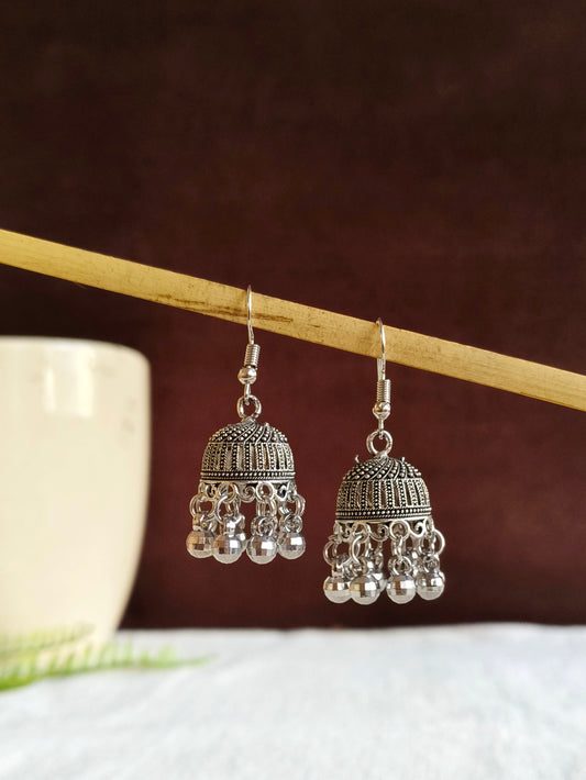 Oxidised Earrings 1826AMHK