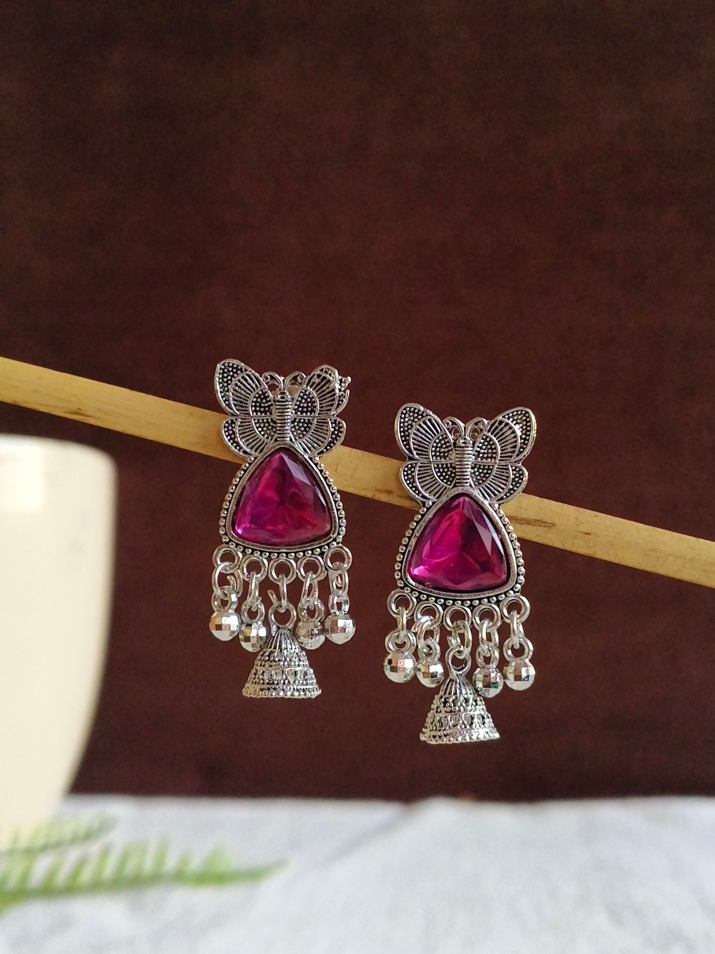 Oxidised Earrings 1829AMDL