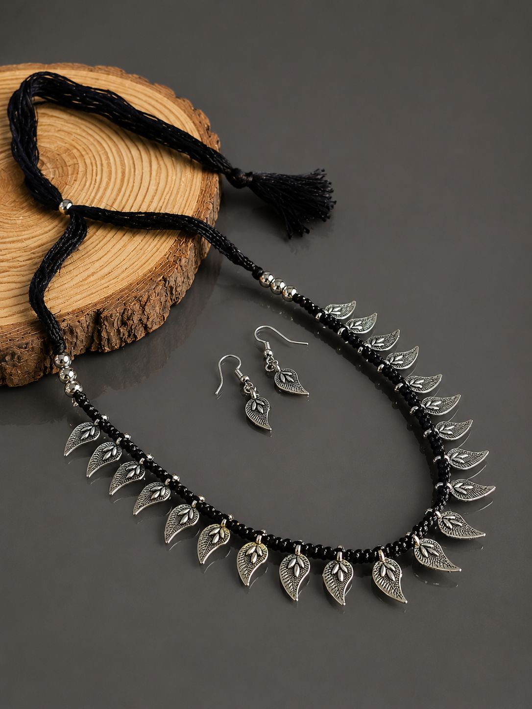 Thread Necklace Set 10791GSNK