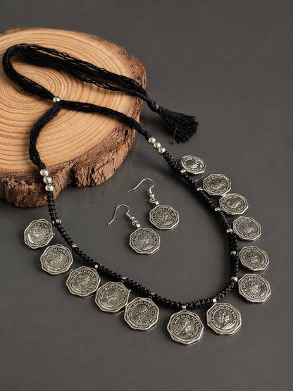 Thread Necklace Set 10793GSNK