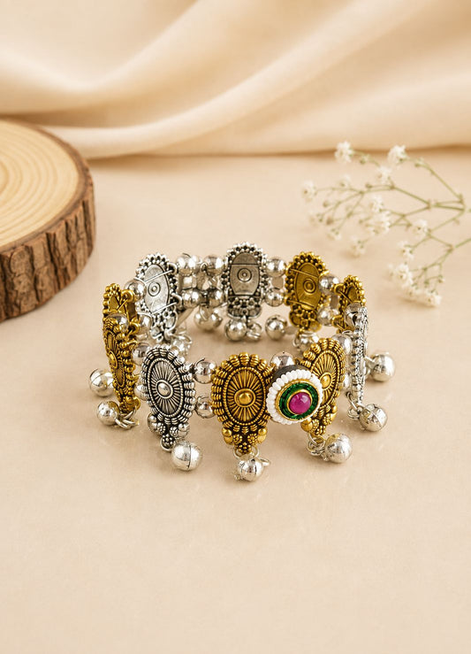 Ghunghroo Bangles 10798GSBR (Price for 1 Pcs)