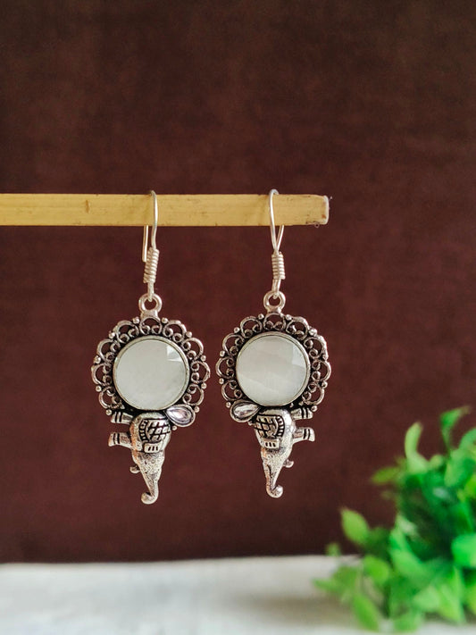 Hook Earrings 21791MXHKOWH (Stock Clearance)