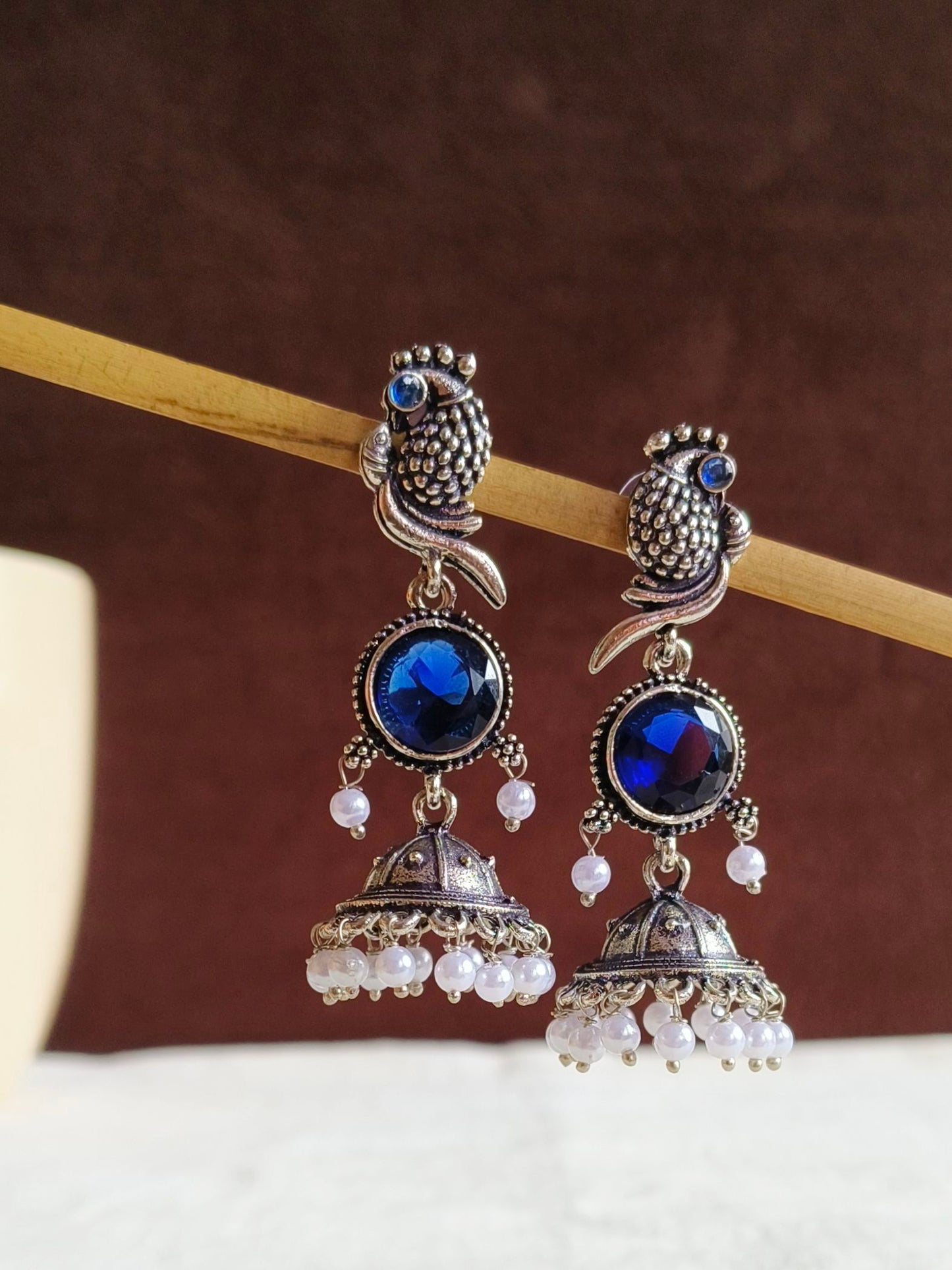 Oxidised Earrings