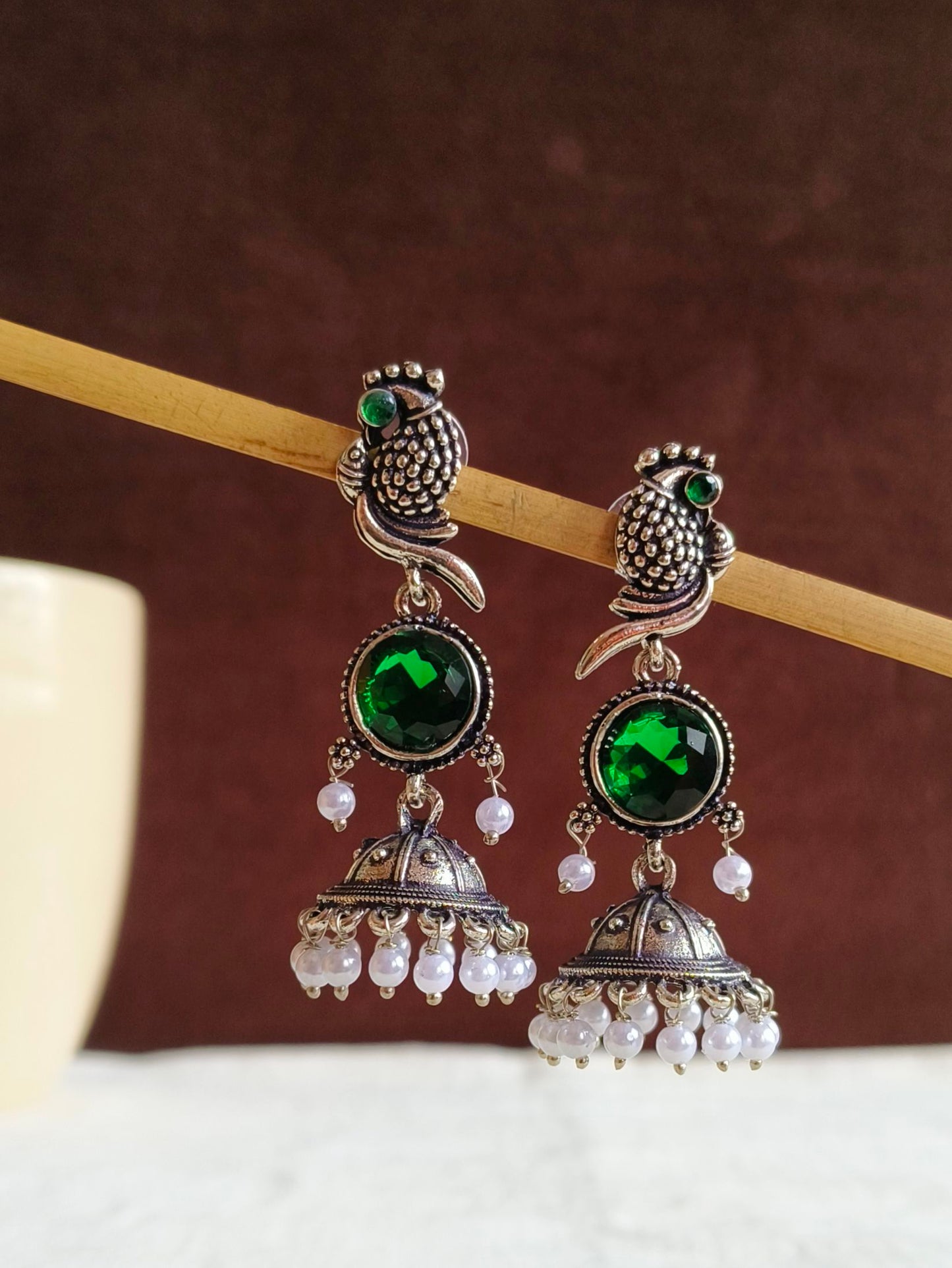 Oxidised Earrings