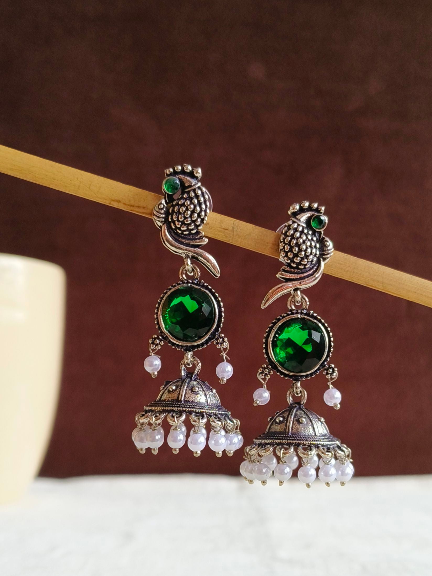 Oxidised Earrings