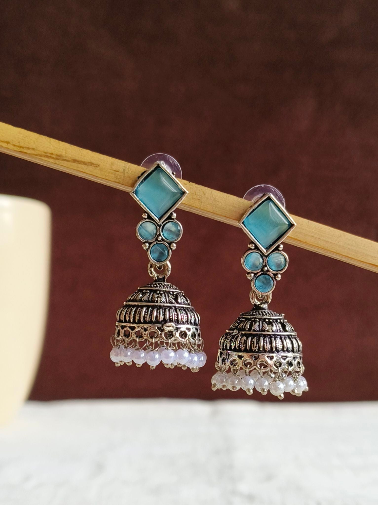 Oxidised Earrings