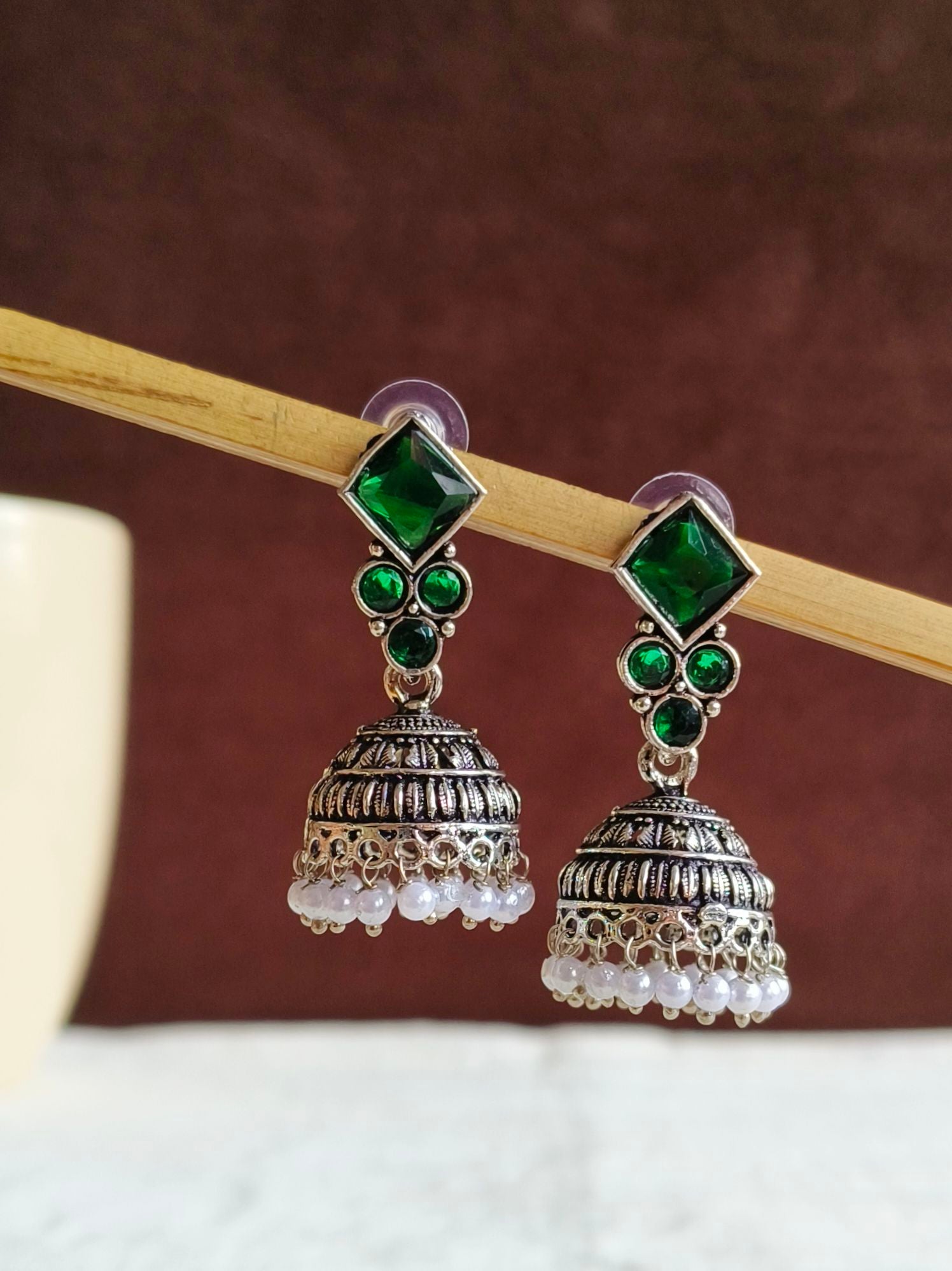 Oxidised Earrings