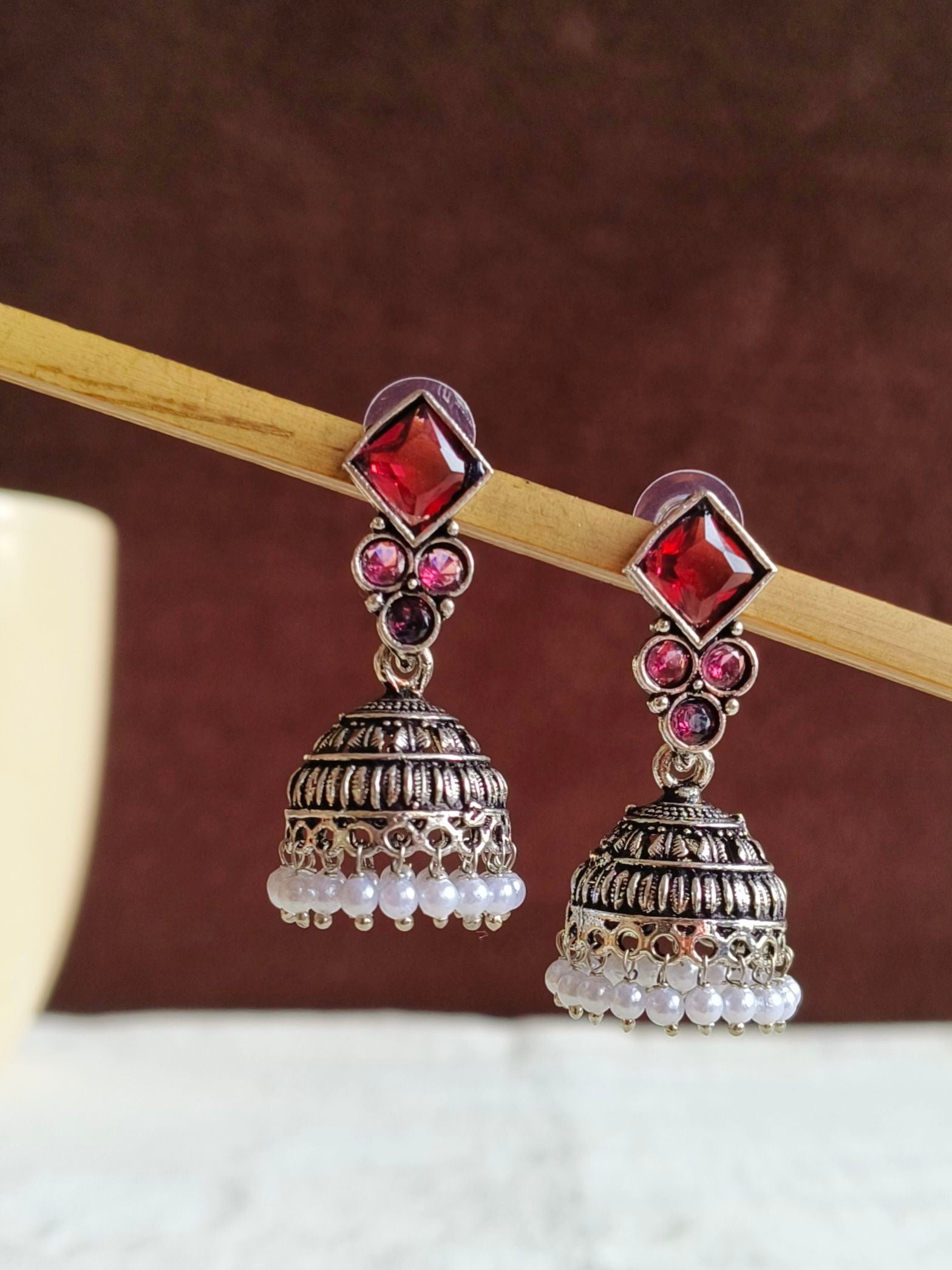 Oxidised Earrings