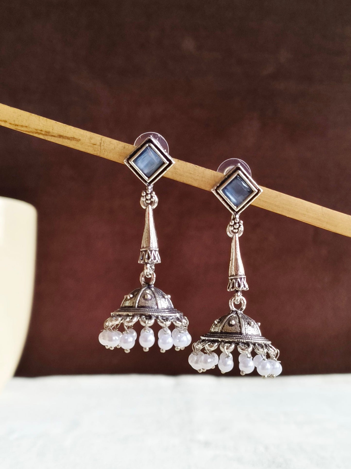 Oxidised Earrings