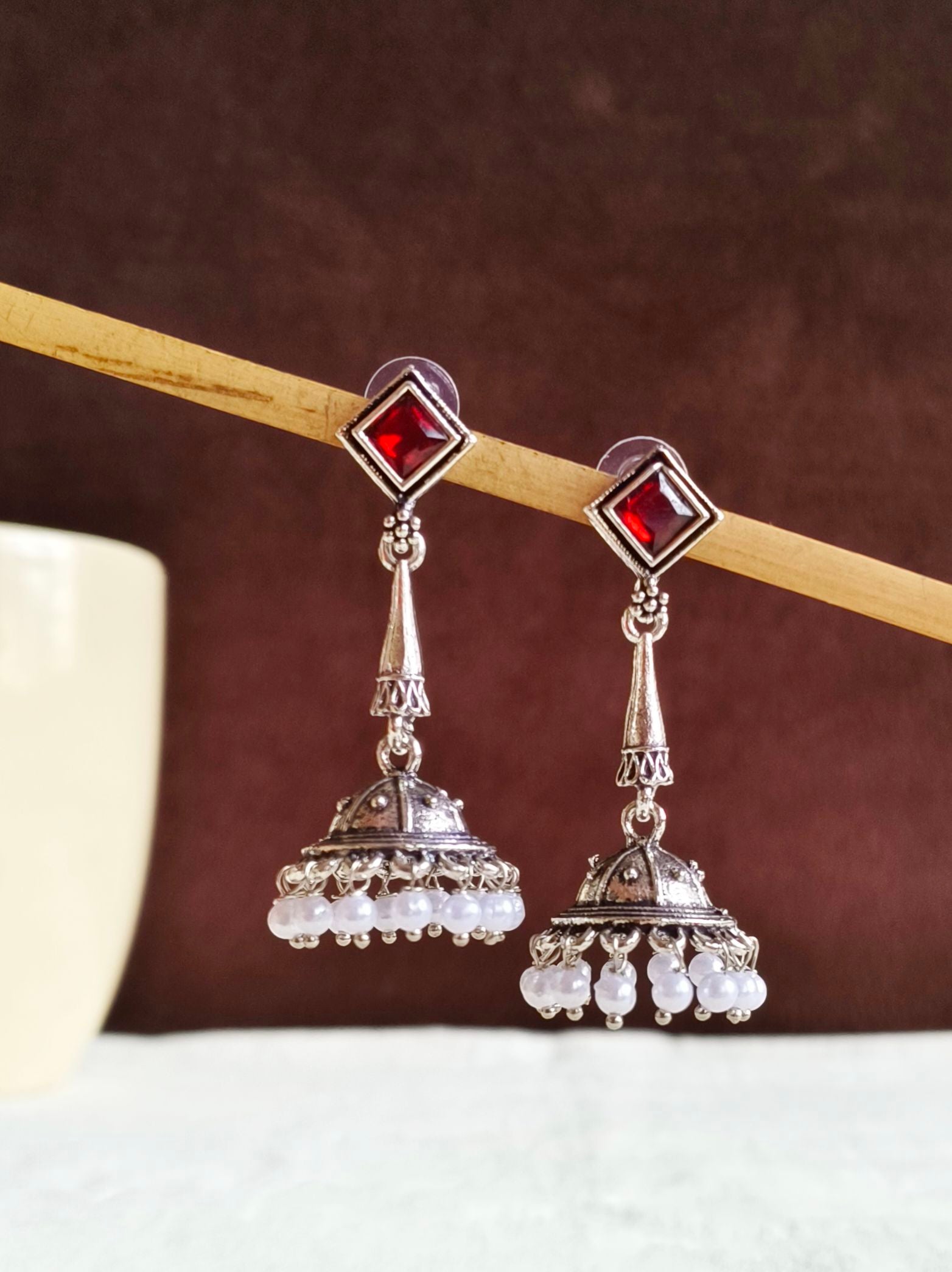 Oxidised Earrings