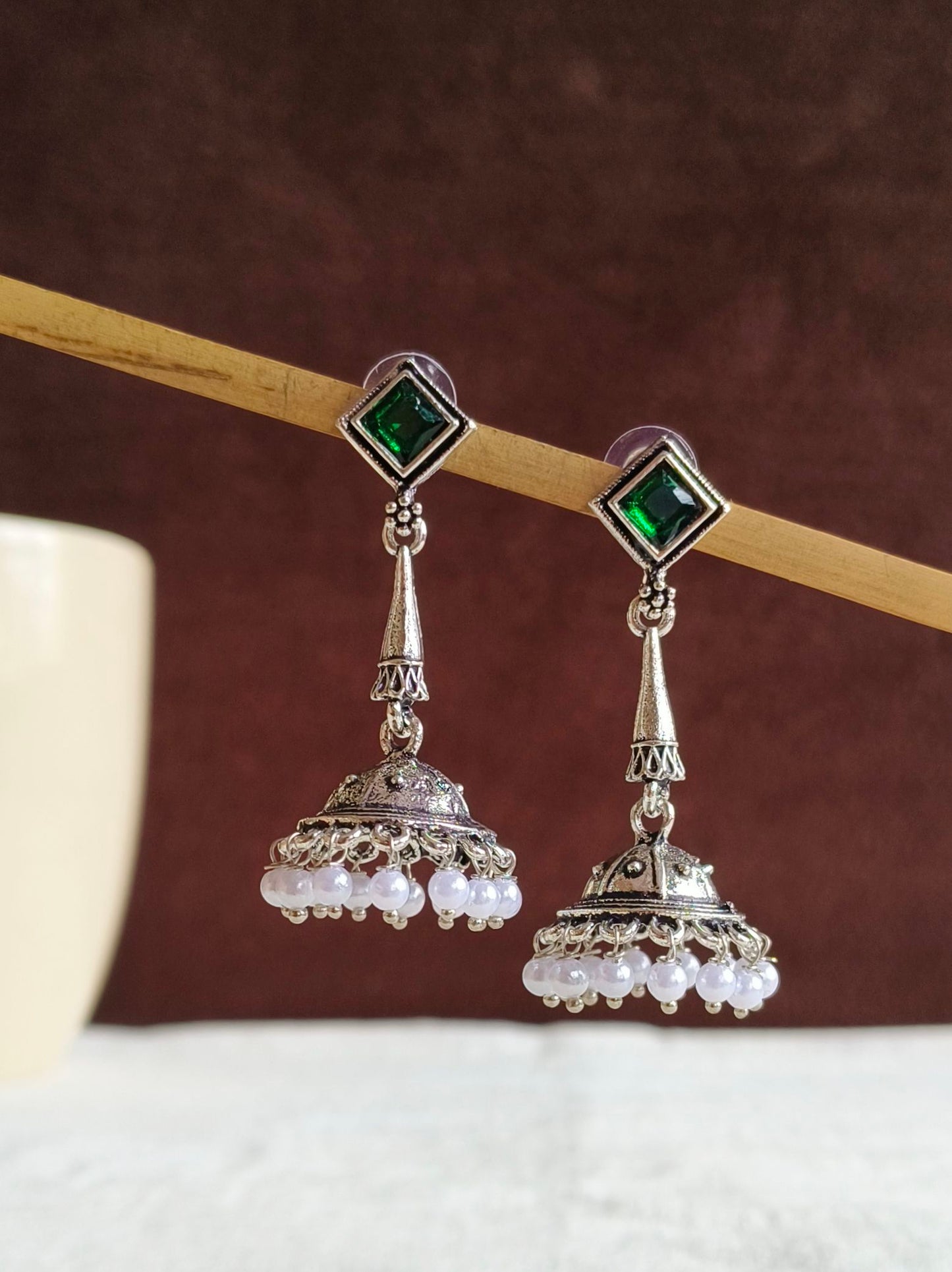 Oxidised Earrings