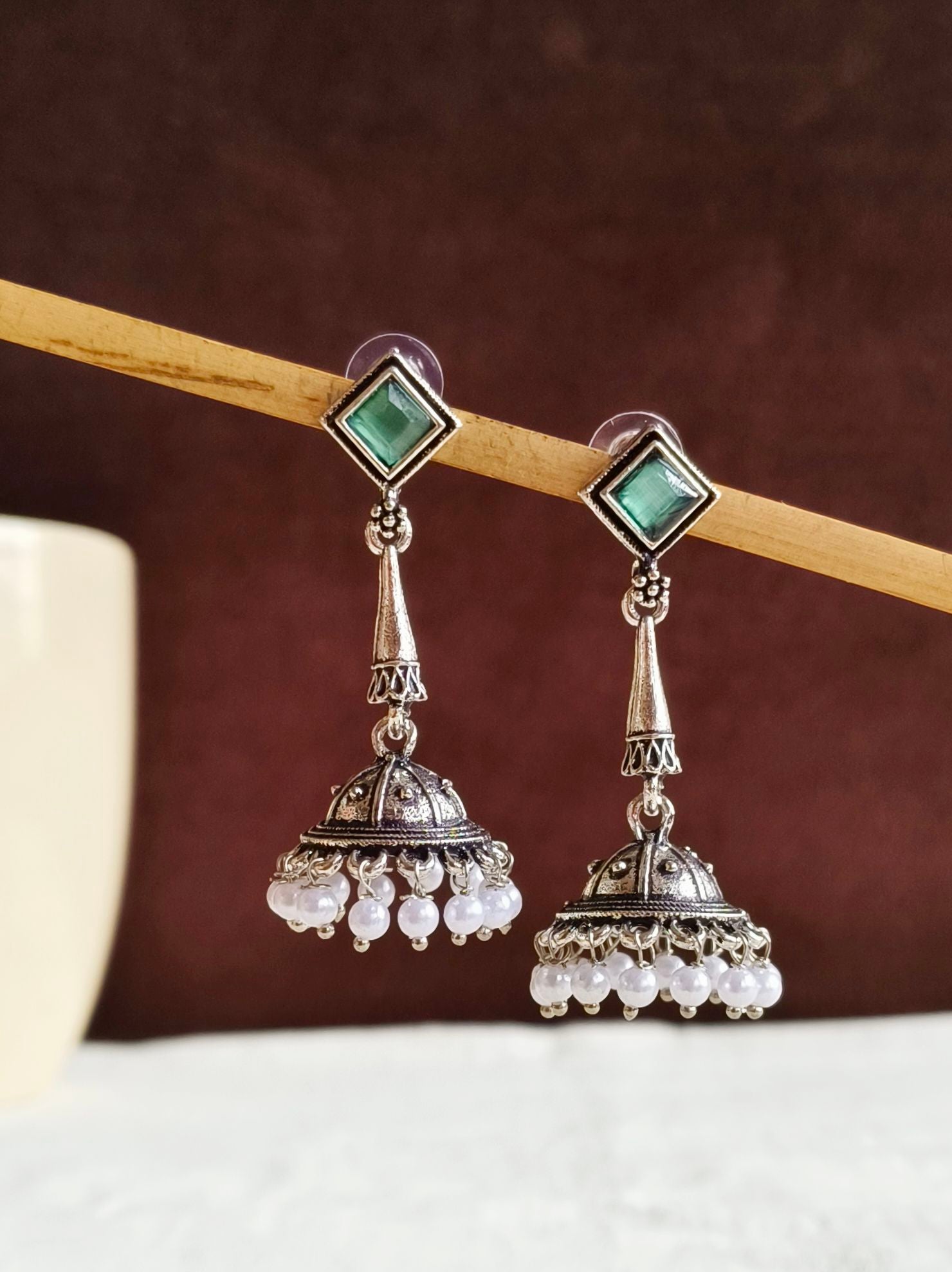 Oxidised Earrings