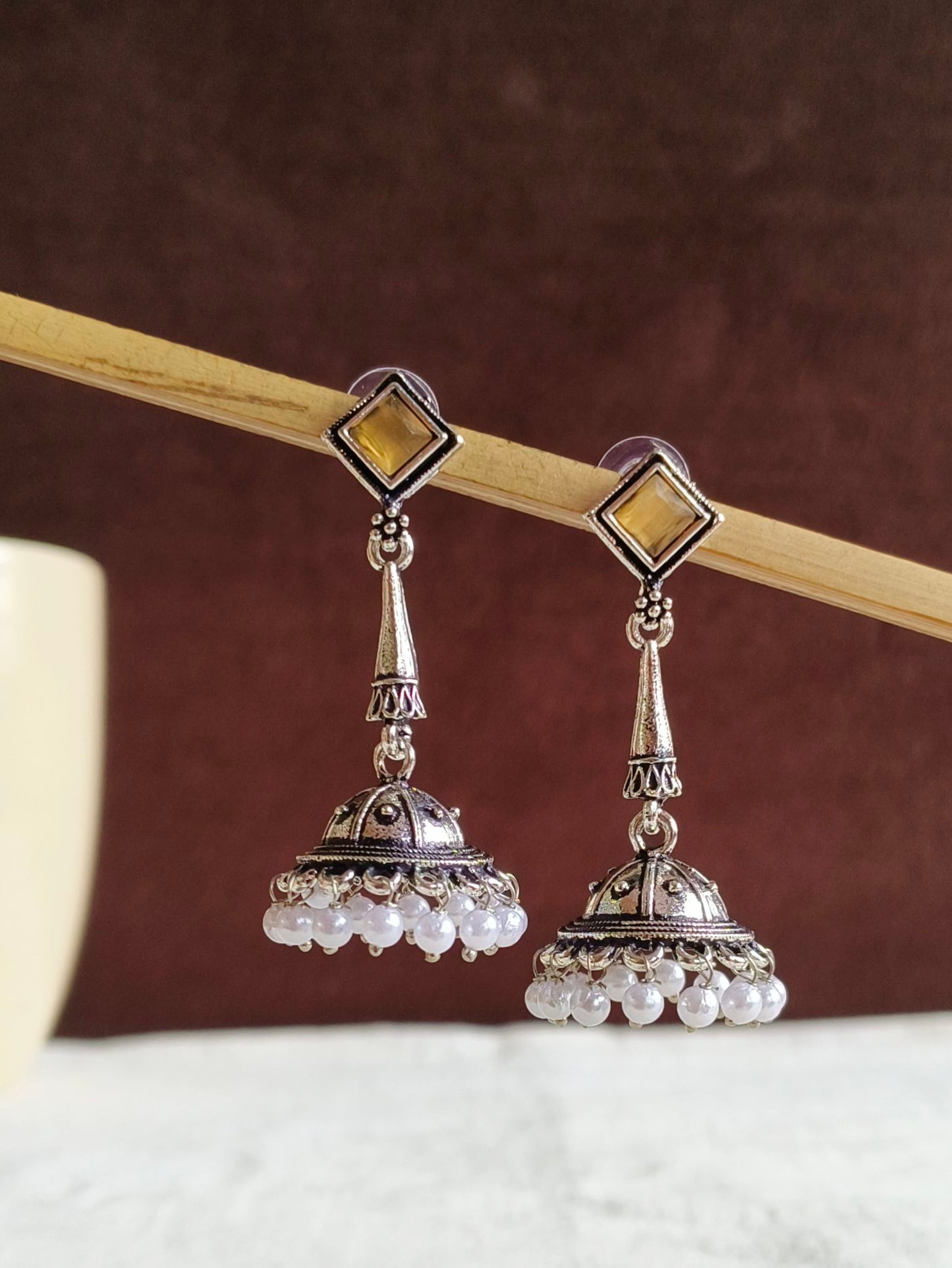 Oxidised Earrings