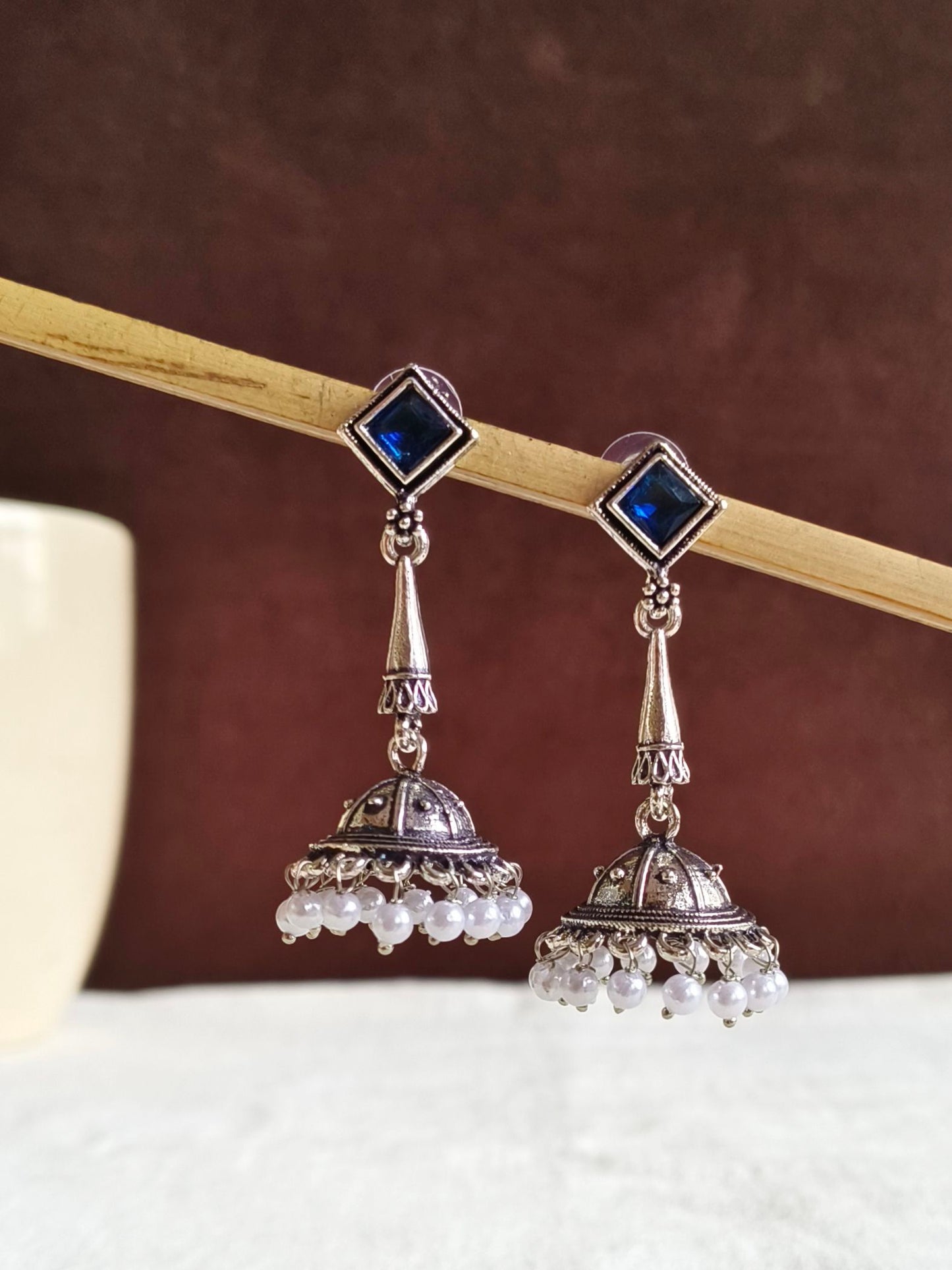 Oxidised Earrings