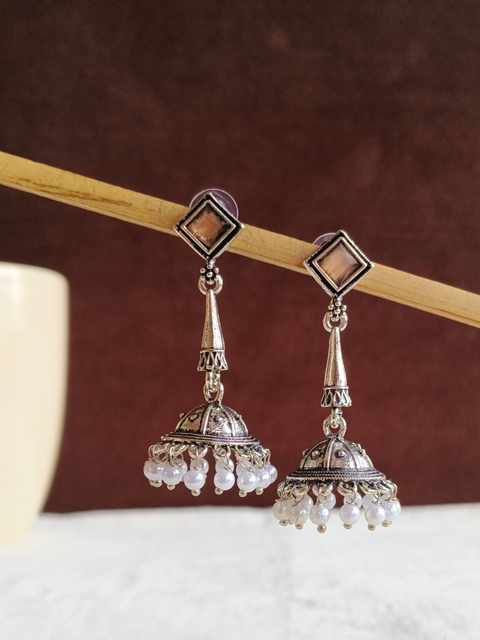 Oxidised Earrings
