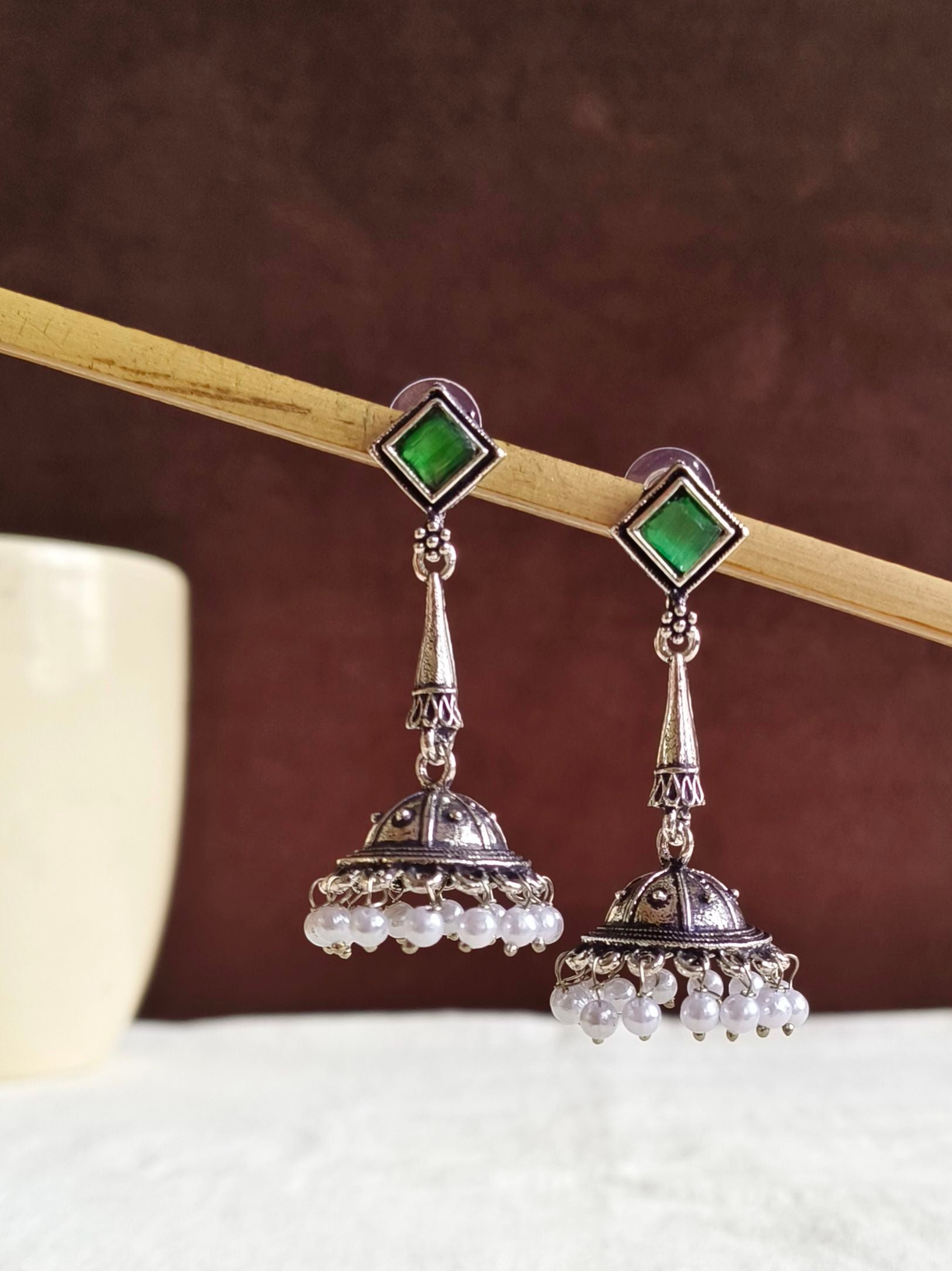 Oxidised Earrings