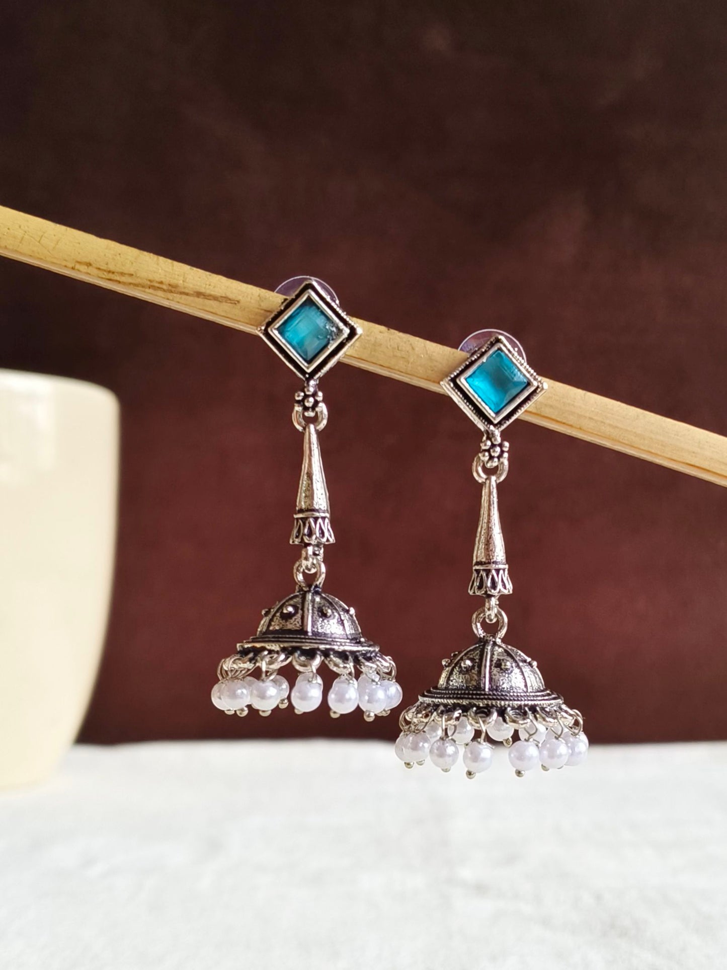 Oxidised Earrings