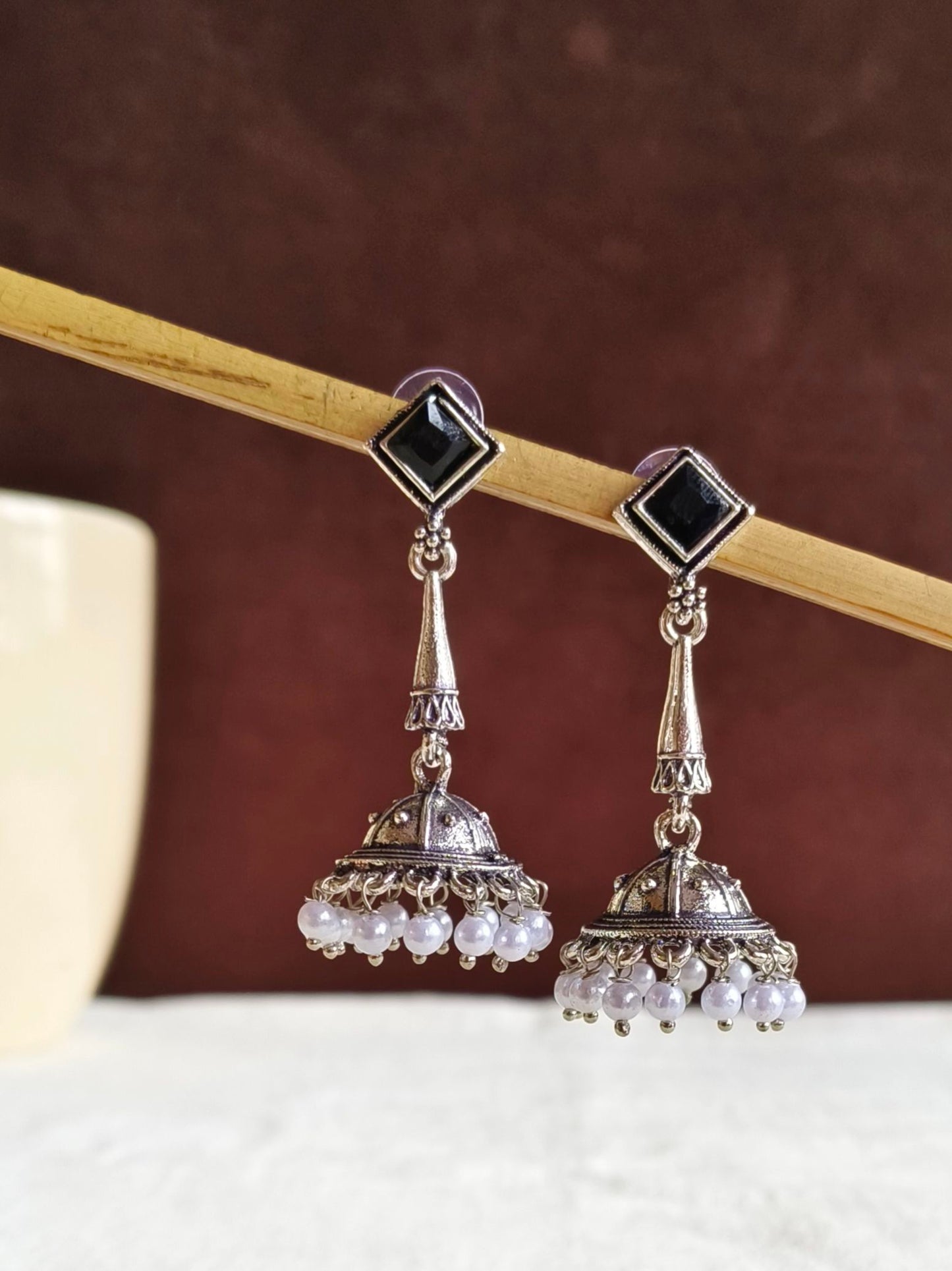 Oxidised Earrings